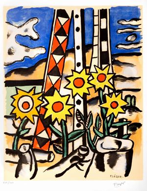 Léger Fernand - Sunflowers
