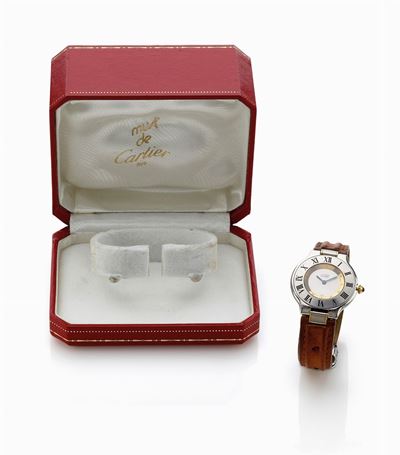 Cartier, Orologio da donna Must 21 in acciaio