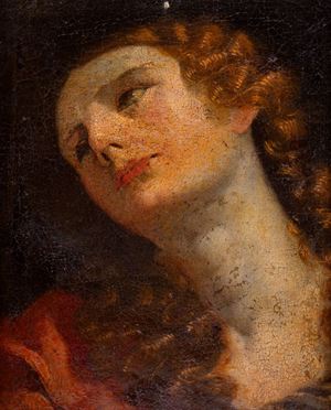 Testa di giovane donna (Maddalena?)