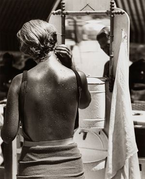 Lartigue Jacques-Henri - Chou Valton à la plage - La Garoupe Cap D'Antibe