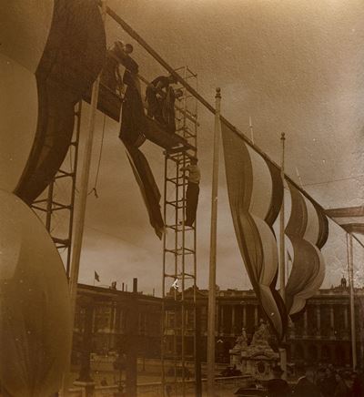 14 Juillet (Place de la Concorde), stampa vintage alla gelatina ai sali d’argento, 1937