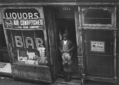 New York - Stampa vintage alla gelatina ai sali d'argento