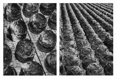 Due stampe vintage ai sali d'argento (Panettoni)