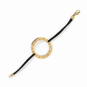 Bulgari - A 18K yellow gold bracelet, Bulgari, with box