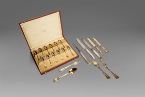 Lotto di posate in argento