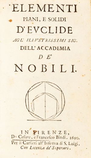 Elements, planes and solids of Euclid