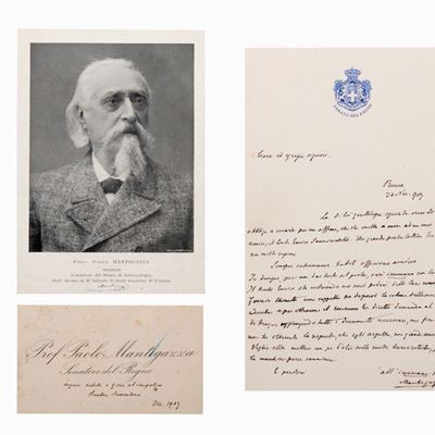 Lettera autografa firmata, Roma, 24 novembre 1907
