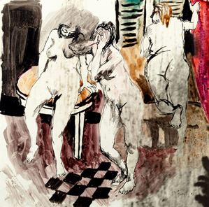 Guttuso Renato - Bathers