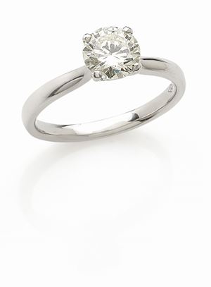 <p class="Corpo"><span lang="EN-US">WHITE GOLD 18K SOLITAIRE RING<o:p></o:p></span></p>