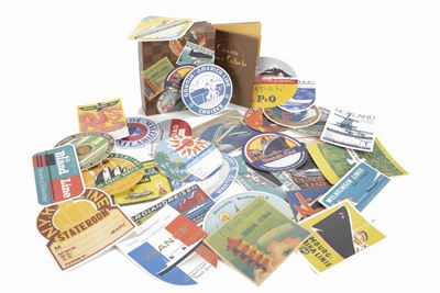 Scatola Ocean Liner Labels