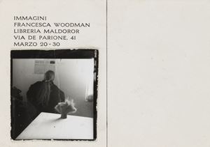 Invito-cartolina per la mostra "Immagini"