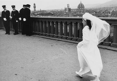 Firenze, stampa vintage alla gelatina ai sali d'argento, 1965