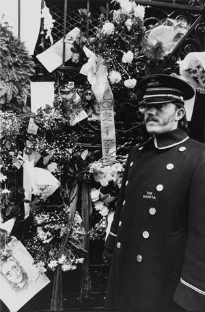 Untitled (John Lennon's funeral)