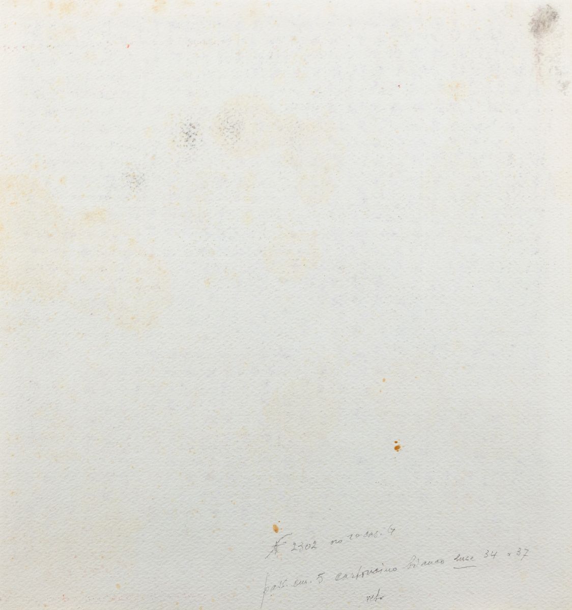 Piero Dorazio - Reticolo, tecnica mista su carta