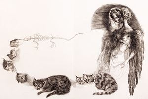 Colette (Sidonie-Gabrielle Colette) - Nudite. Orne de vingt huit dessins inedits de Carlegle