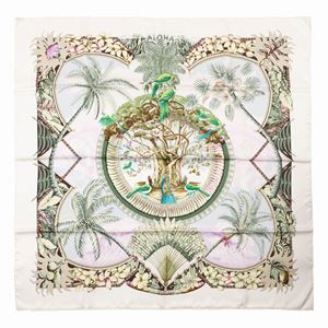 Aloha Silk Twill scarf