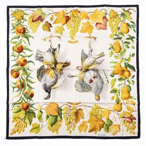 Fructidor Silk Twill scarf