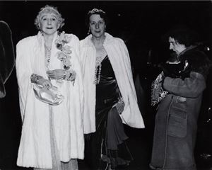 Weegee - The Critic (Mrs Cavanaugh and Friend About to enter the Metropolitan Opera House)