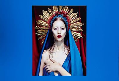 Immaculée #3, Fotoserigrafia a colori, 2013