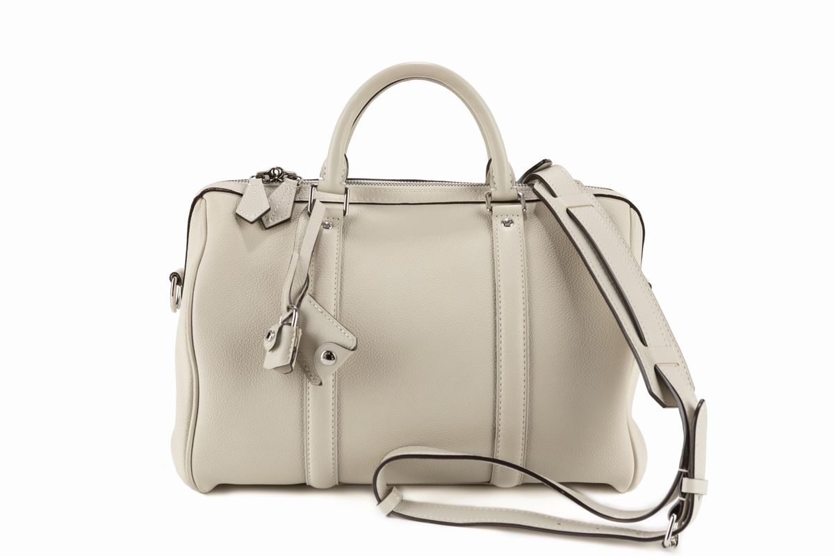 Sofia coppola leather travel bag Louis Vuitton White in Leather - 33034199