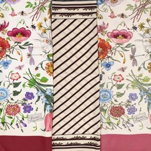 Lot of three Silk Twill scarves