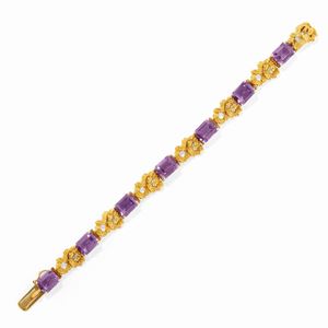  - Bracciale con ametiste 