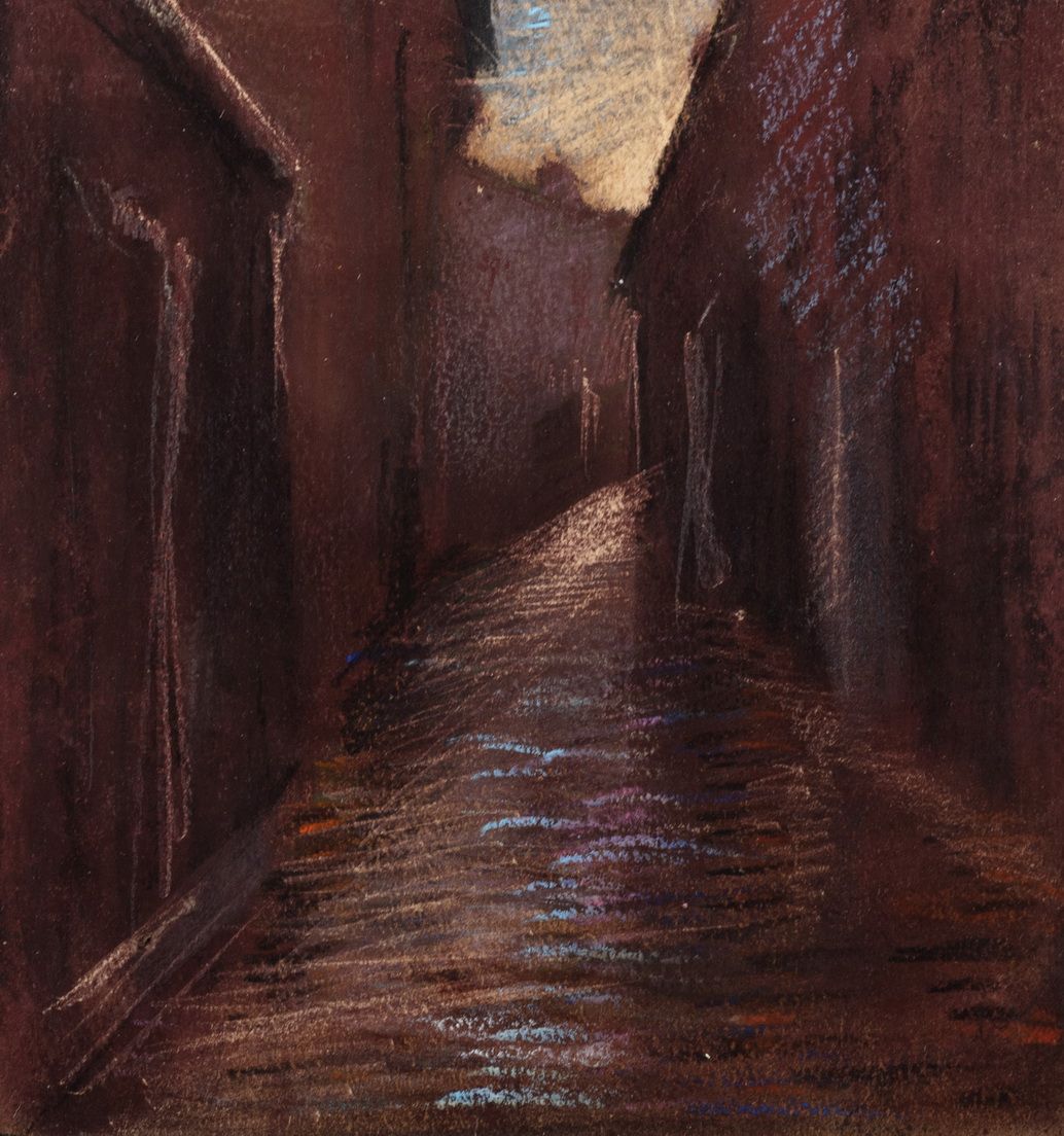 Mario Barberis - Lotto di due dipinti e un disegno