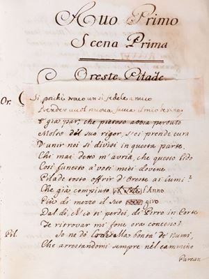 Jean Racine - L&#39;Andromaca. Tragedia del sig. Racine trasportata dal franzese in Versi Italiani