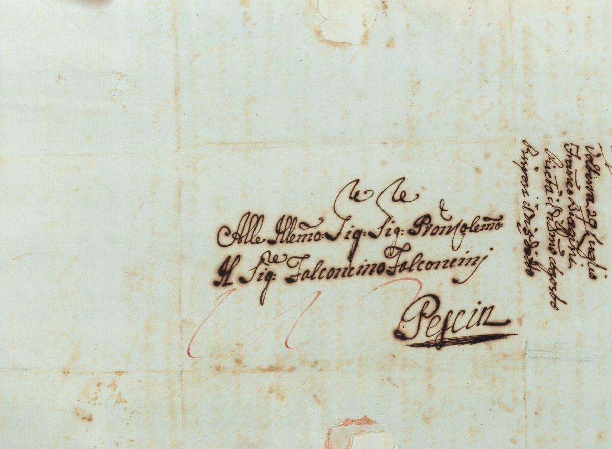 Carteggio della Famiglia Falconcini di Pescia