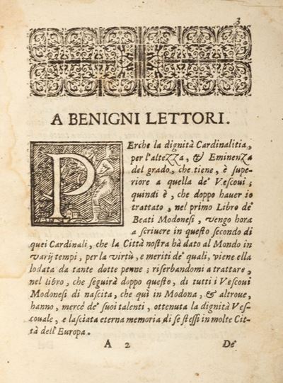Vite ed Elogii De' Cardinali Modonesi