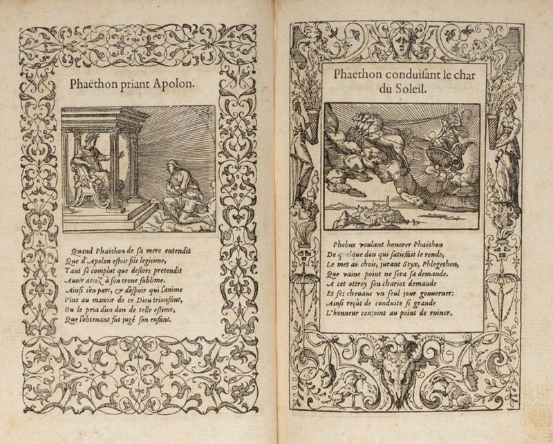 Ovidio Nasone, Publio - La Metamorphose d'Ovide figurée 1564, Libri,  Autografi e Stampe / Parte I