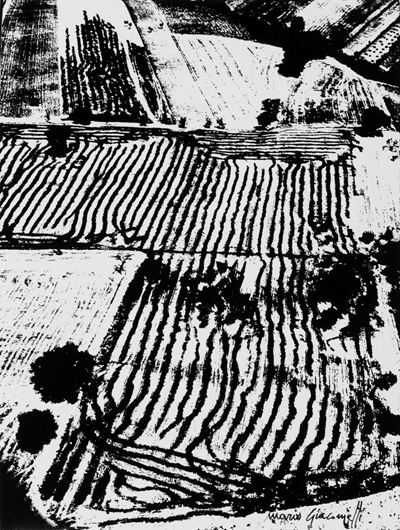 Paesaggio - Stampa alla gelatina ai sali d'argento, 1975/1985