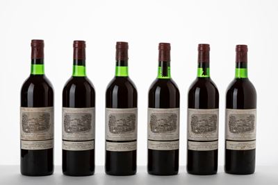 Chateau Lafite Rothschild, 1974 - 6 Bottiglie