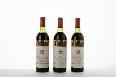 Chateau Mouton Rothschild, Vino del 1974