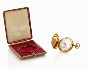 IWC OROLOGIO DA TASCA IN ORO 18K