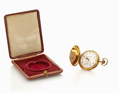 IWC, Orologio da tasca in oro 18K, ca. 1919