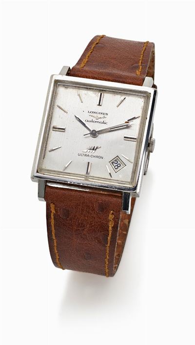 LONGINES, Orologio da polso Ultra-Chron automatico in acciaio, ca. 1960