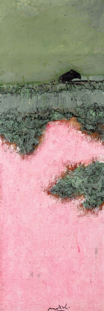 Spiaggia, olio su tela, 1988