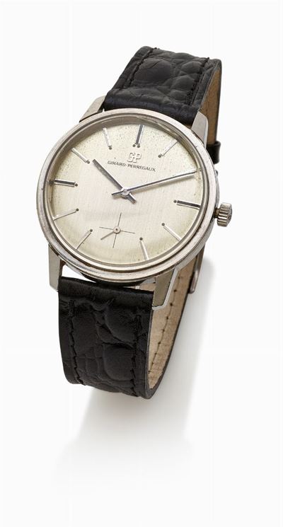 Girard Perregaux, Orologio da polso in acciaio, anni '60