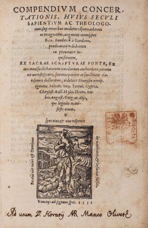 Compendium concertationis, huius seculi sapientium