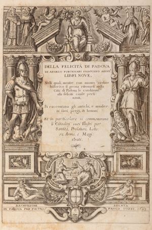 Portenari, On the happiness of Padua .. books nine