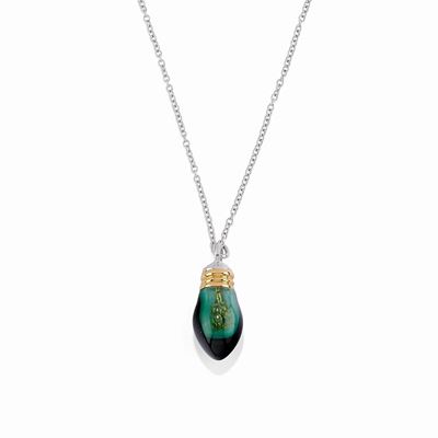 Collana con Quarzo e Diamanti