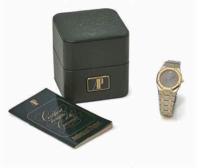 Audemars Piguet, Royal Oak Watch in Steel and Gold