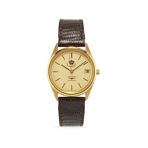 Longines time-only personalized for King Hussein of Jordan, ‘70s