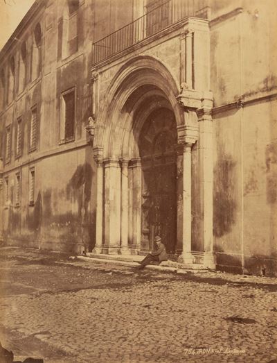 Roma: Sant’Antonio, Stampa all'albumina vintage