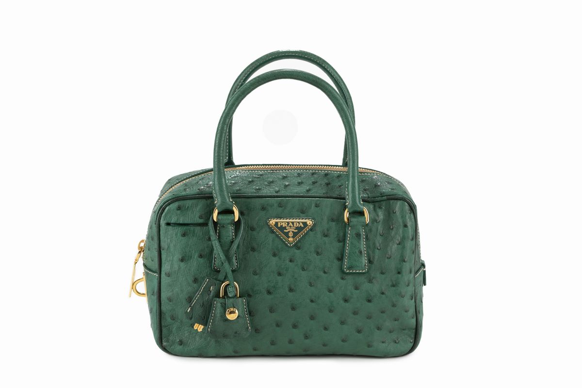 Prada best sale ostrich purse