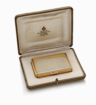 Illario, Scatola in oro giallo 18K, circa 1934-1944
