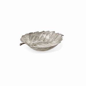 A silver 925 leaves, Gianmaria Buccellati