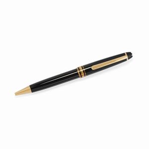 A ballpoint pen Meisterstuck, Gold Coated, Le Grand, Montblanc, with box