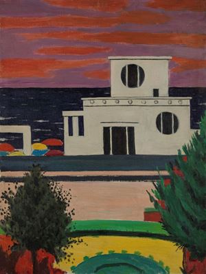 Borra Pompeo - Paesaggio (Arma di Taggia)